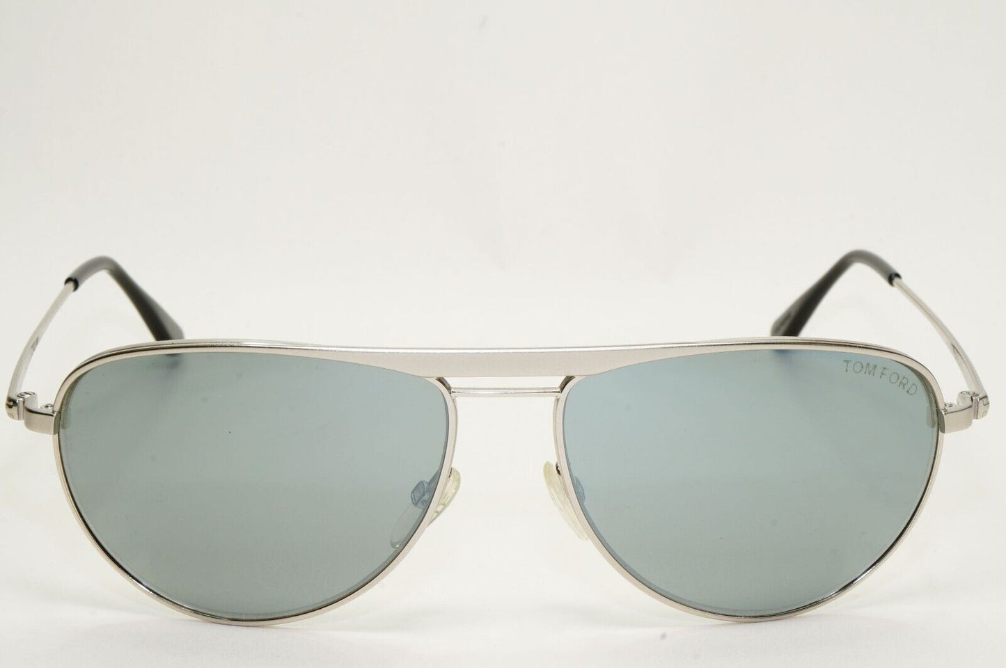 Tom Ford Sunglasses William Matte Paladium Silver Mirror Pilot FT0207 TF 207 17C