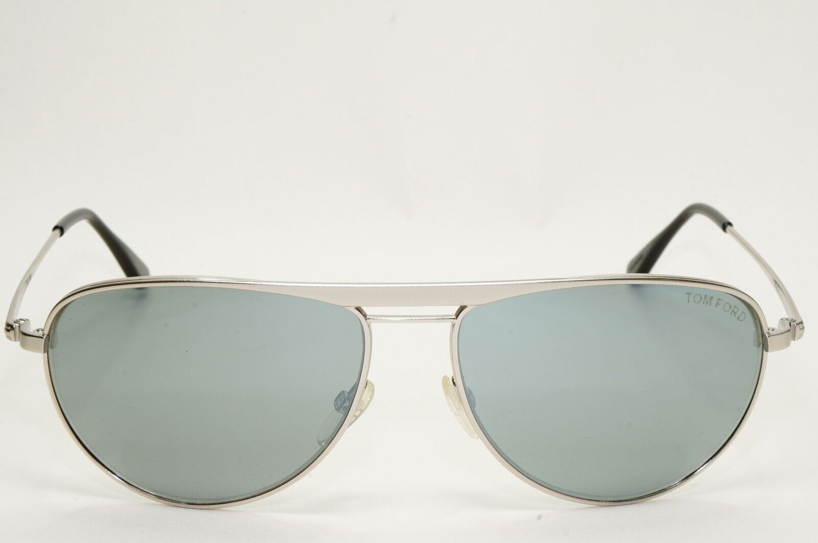 Tom Ford Sunglasses William Matte Paladium Silver Mirror Pilot FT0207 TF 207 17C