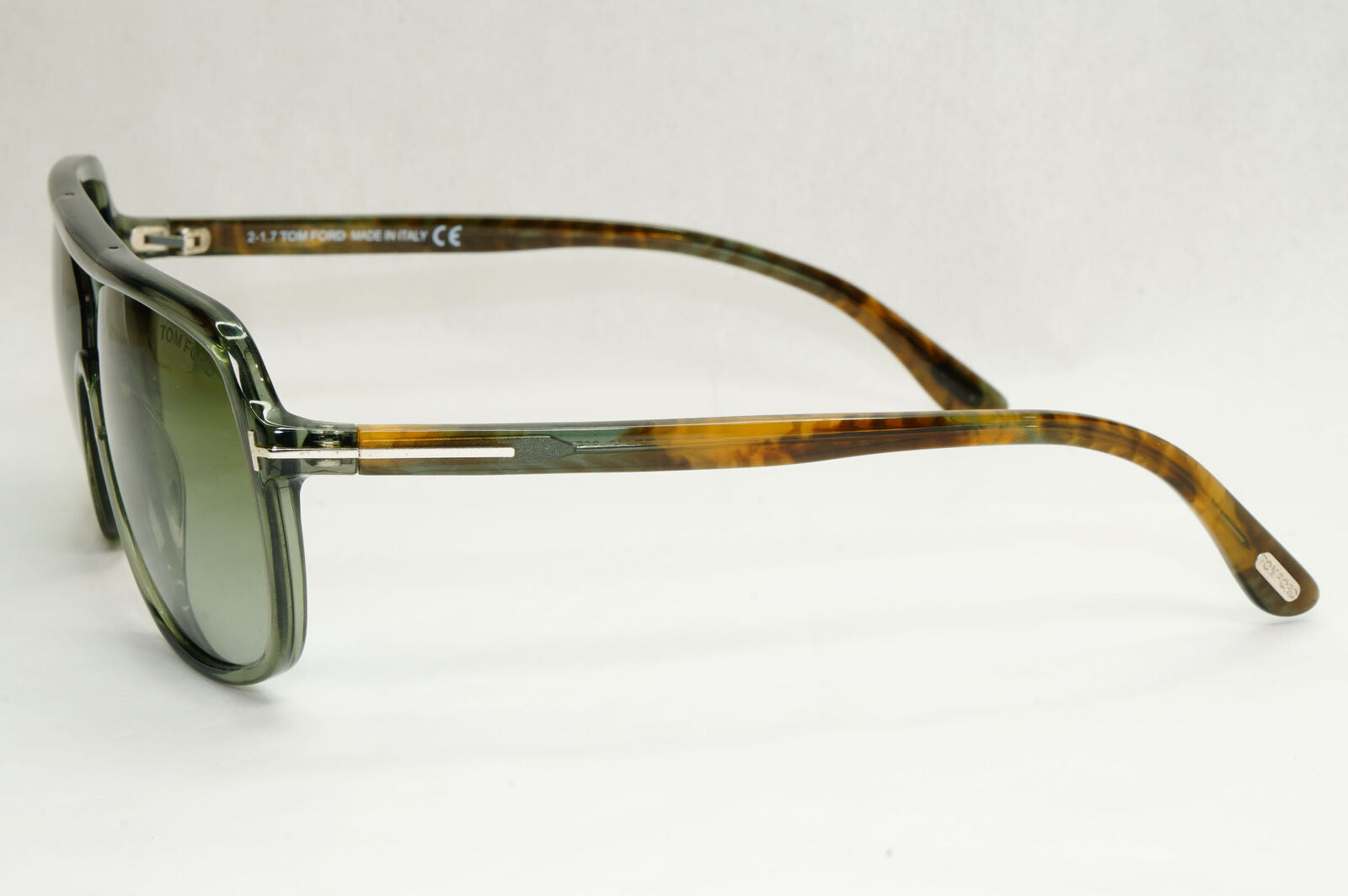 Tom Ford Sunglasses Robert Square Green Gradient Brown FT0442 TF 442  96B 070224