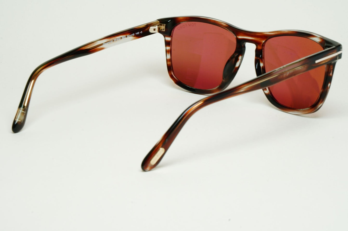 Tom Ford Sunglasses Gerard-02 Square Brown Tortoise Pink Bordo FT0930 TF 930 56S