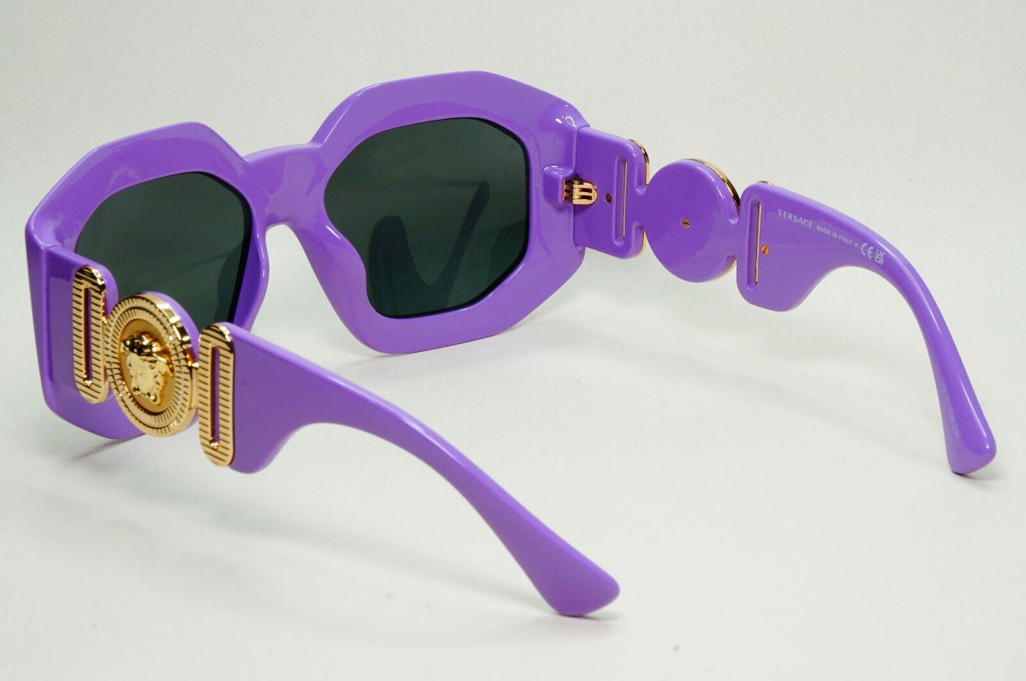 Versace Sunglasses Oversized Medisa Lilac Purple Grey MOD VE 4424U 5366/87 56mm