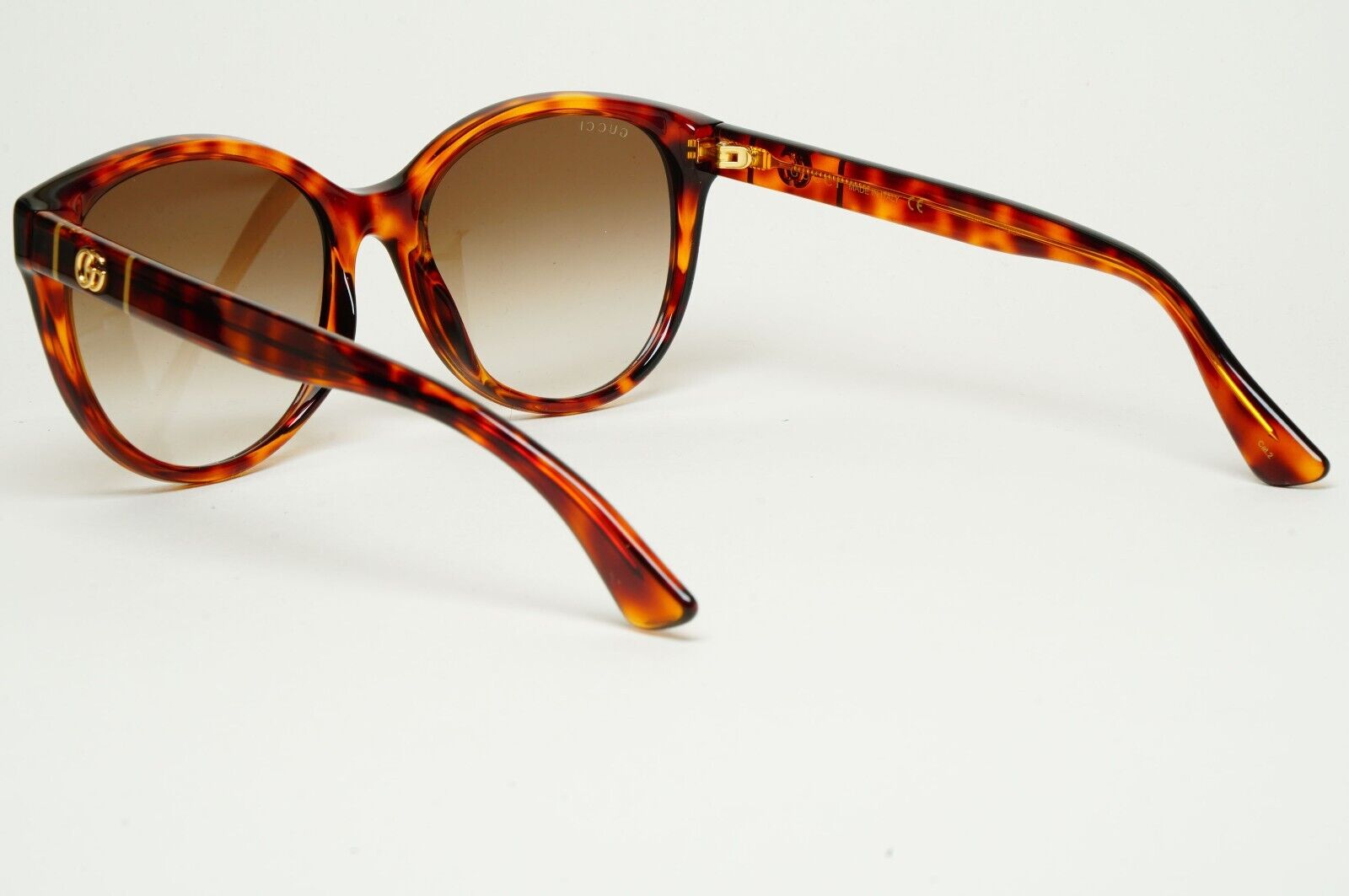 Gucci Sunglasses 2020 Brown Tortoise Pillow Gradient GG0631S 002 56mm 310125