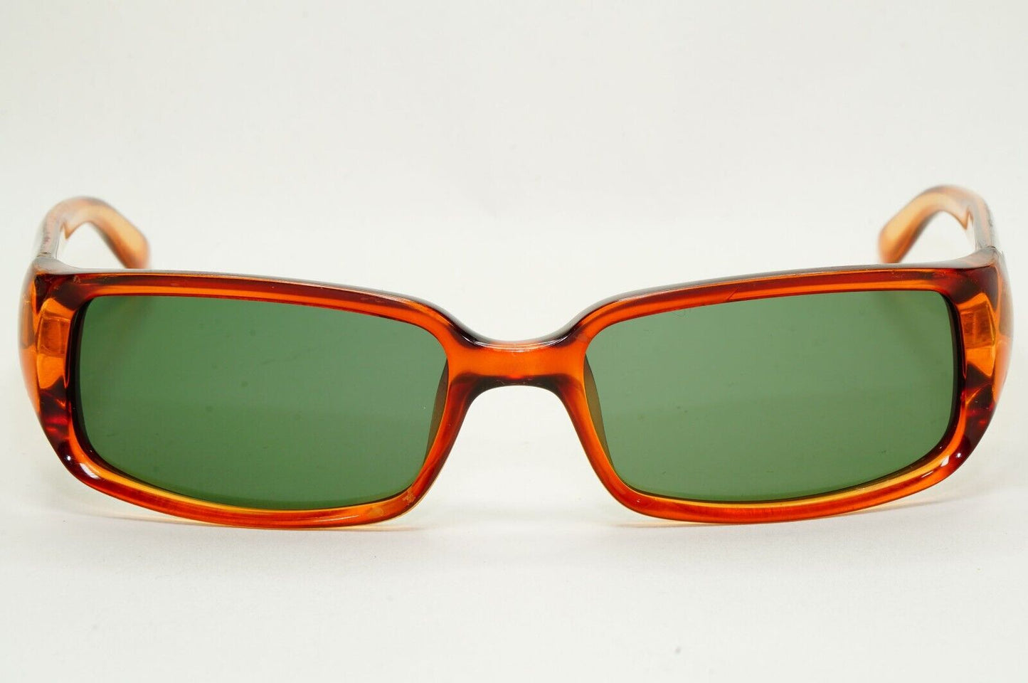 Gucci Sunglasses 1999 Vintage Brown Honey Green Rectangle GG 2455/S T8V 131024