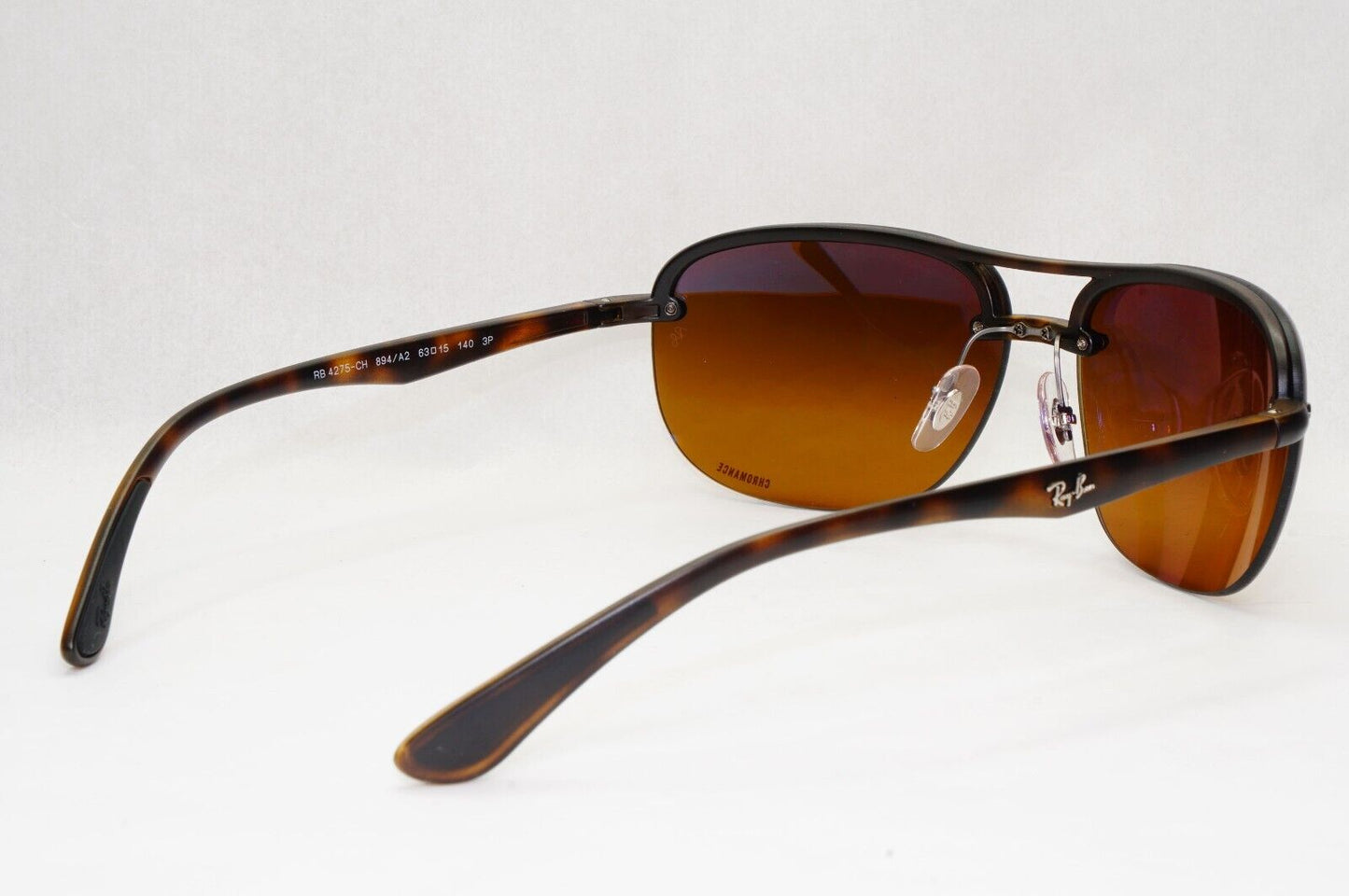 Ray-Ban Sunglasses Chromance Polarized Mirror Brown Gradient RB 4275-CH 894/A2