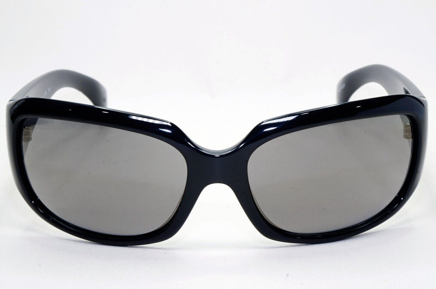 Calvin Klein Sunglasses 2005 Vintage Black Grey Wrap Retro 838S 090 121124