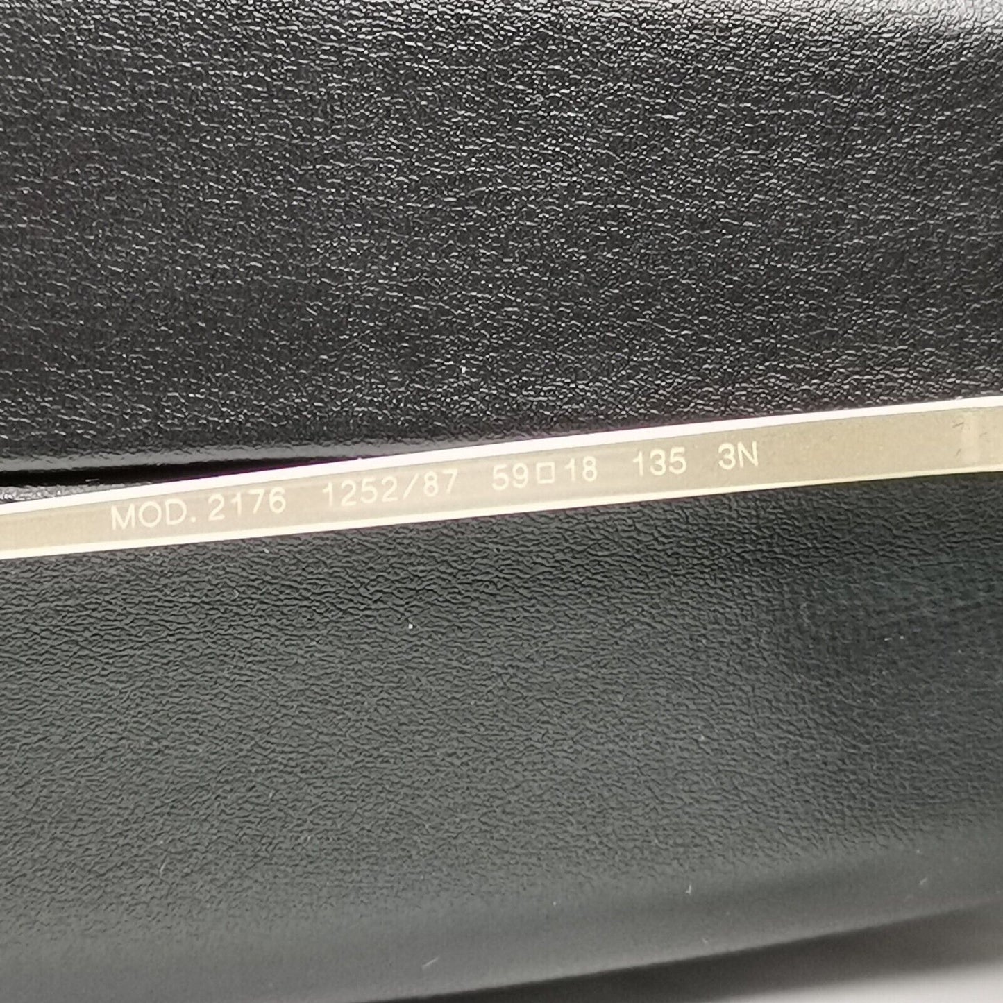 Versace Sunglasses Gold Black Round Medusa Rimless Metal MOD VE 2176 1252/87