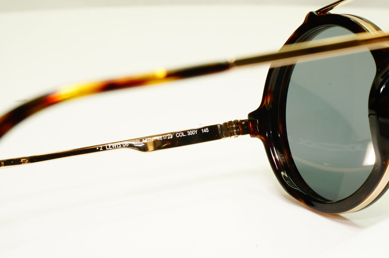 Police Lewis Hamilton F1 Sunglasses Brown Gold Green Tortoise SPL A27N COL 300Y