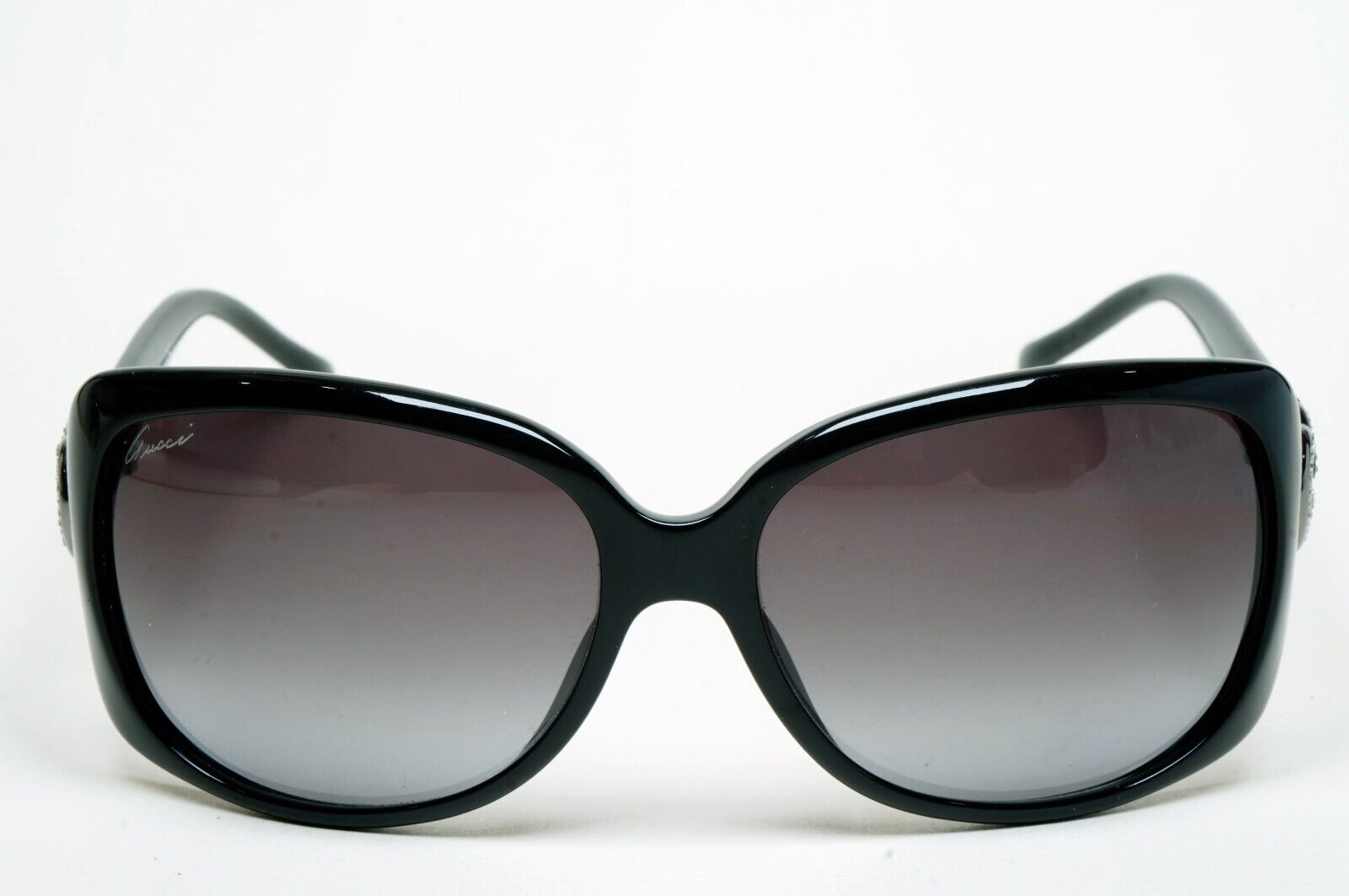 Gucci Sunglasses 2011 Vintage Heart Black Grey Silver GG 3548/S D28PT 290125