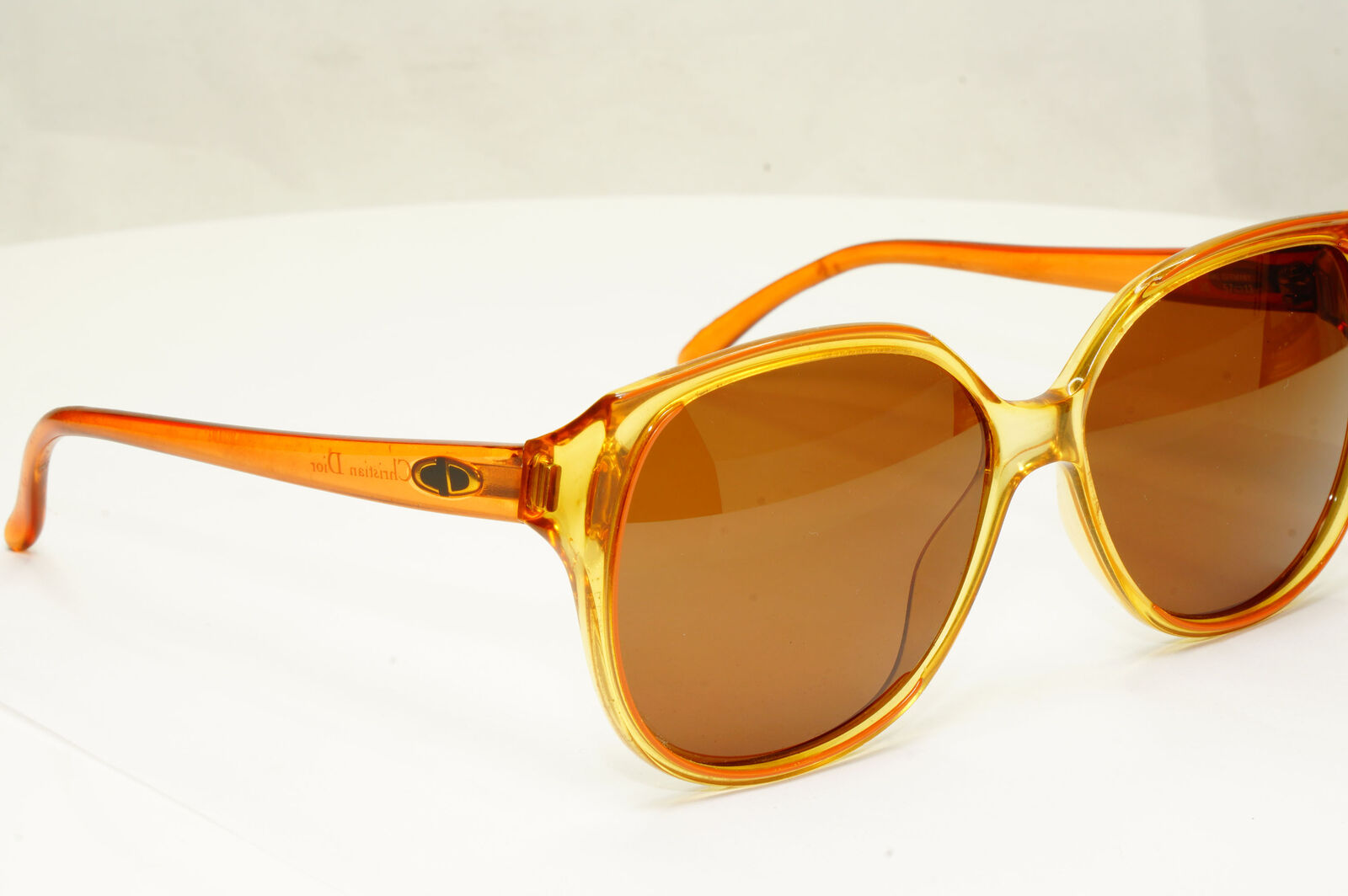 Dior Womens Vintage Sunglasses Designer Germany 1990s Brown 2160 30 36237