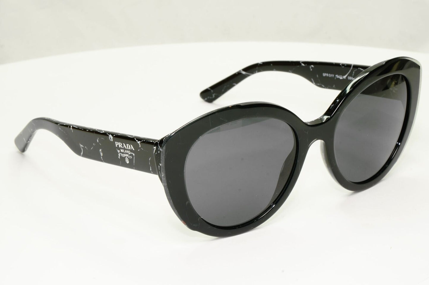 Prada Marble Black Sunglasses Womens Designer Fashion PR01YS SPR 01Y 09V-5S0