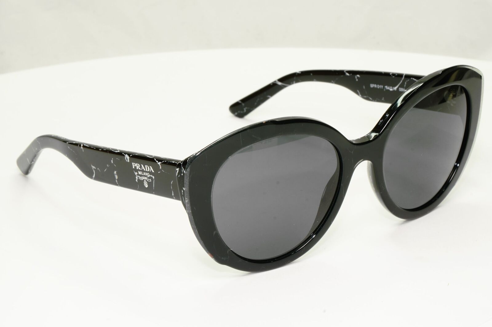 Prada Marble Black Sunglasses Womens Designer Fashion PR01YS SPR 01Y 09V-5S0