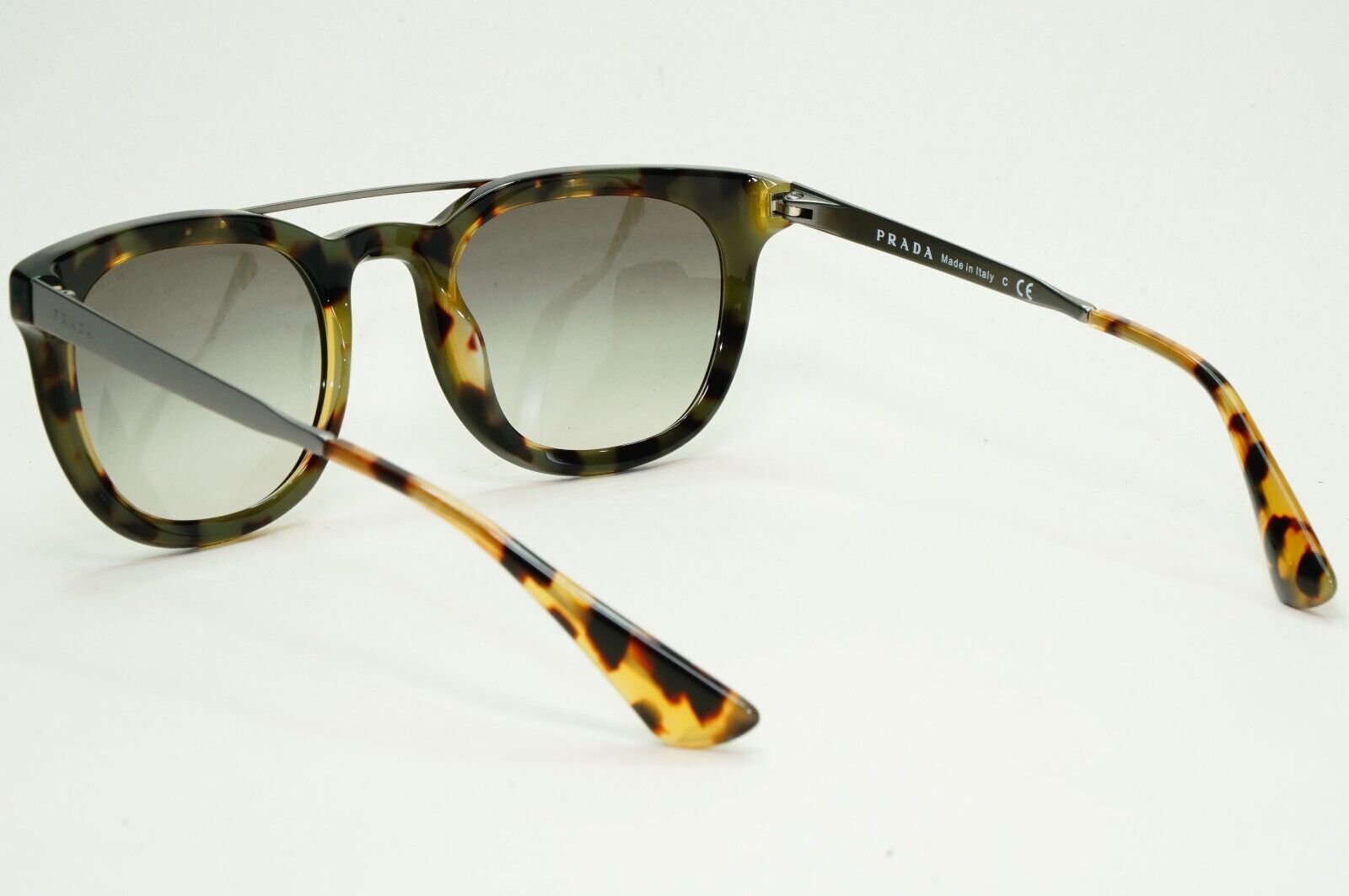 Prada Sunglasses 2013 Vintage Square Black Brown PR13PS SPR 13P NAI-0A7 050824