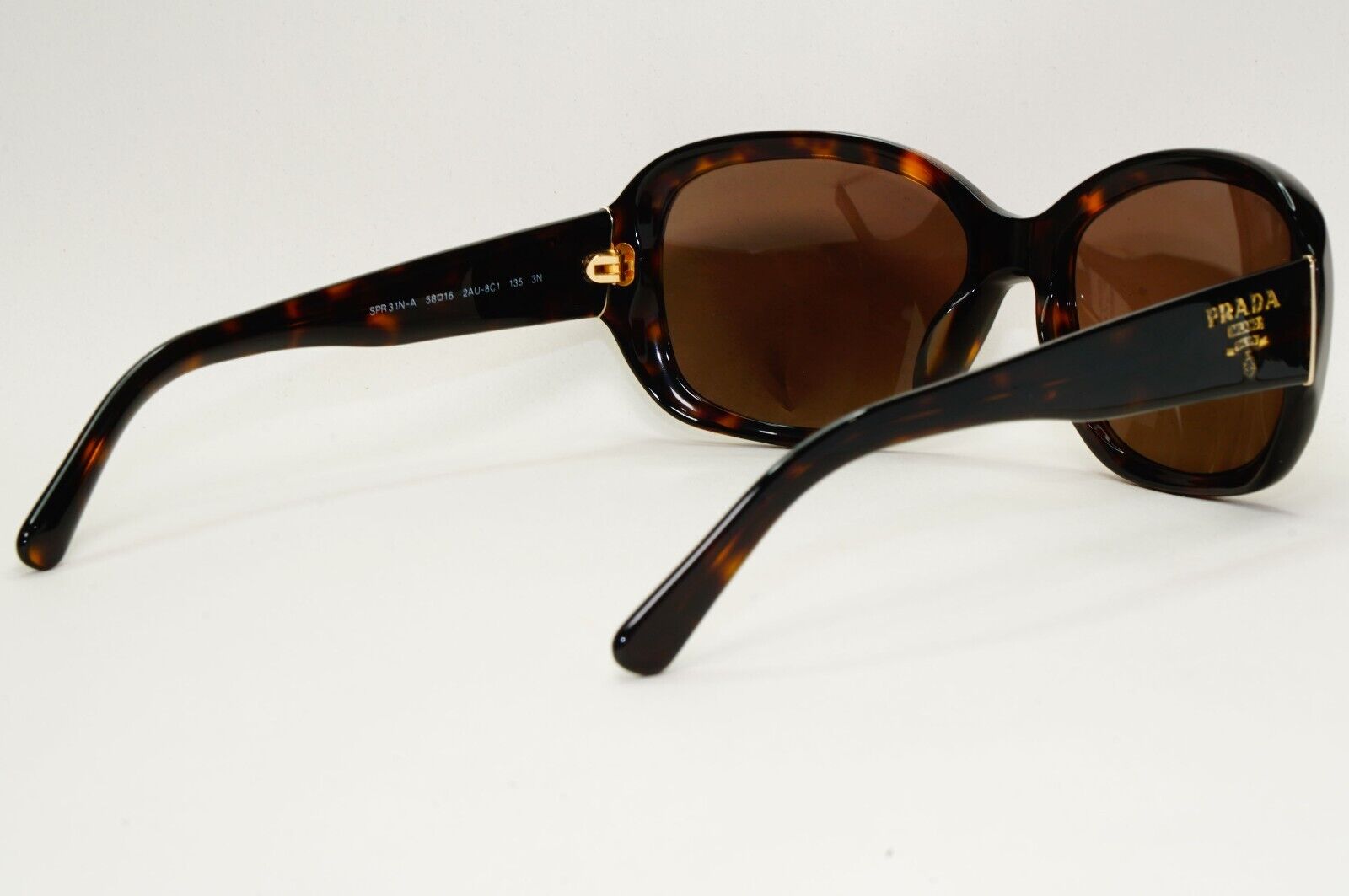 Prada Sunglasses 2012 Brown Tortoise Square Milano PR31NS-A SPR 31N-A 2AU-8C1