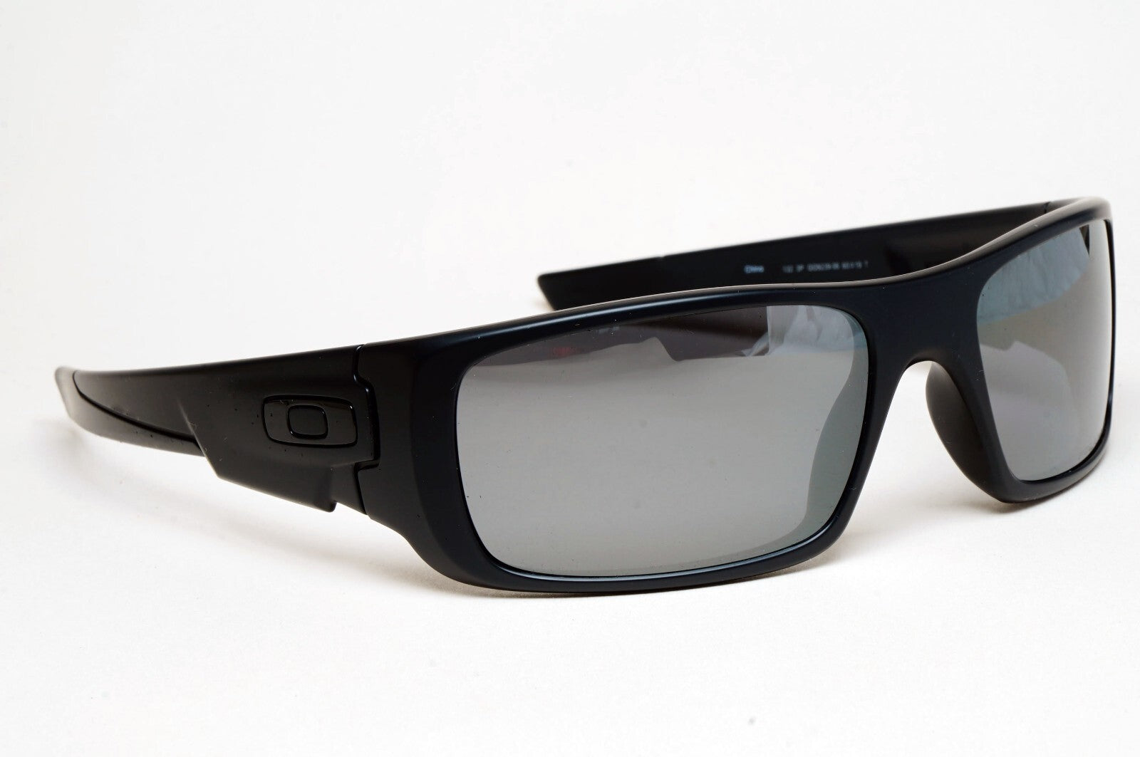 Oakley Sunglasses Polarized Crankshaft Black Matte Iridium Sport Wrap OO 9239 06
