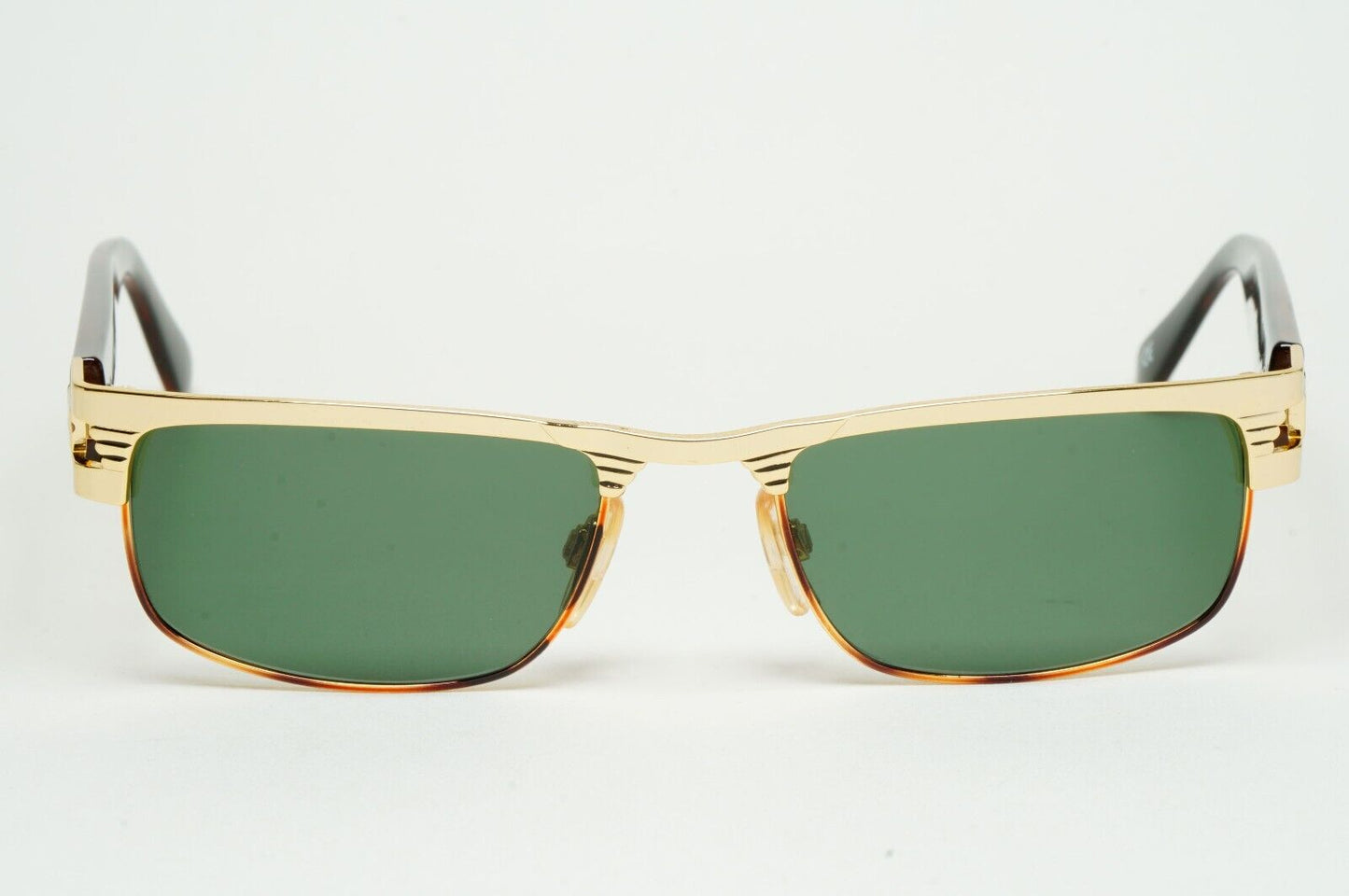 Versus Sunglasses 1996 by Gianni Versace Vintage Gold Green MOD F27 COL 36M