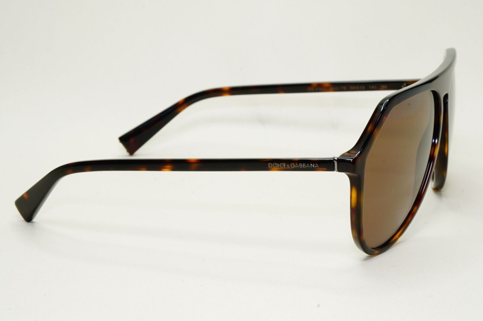 Dolce & Gabbana 2017 Sunglasses Brown Pilot Angular D&G 4341 502/73 051124