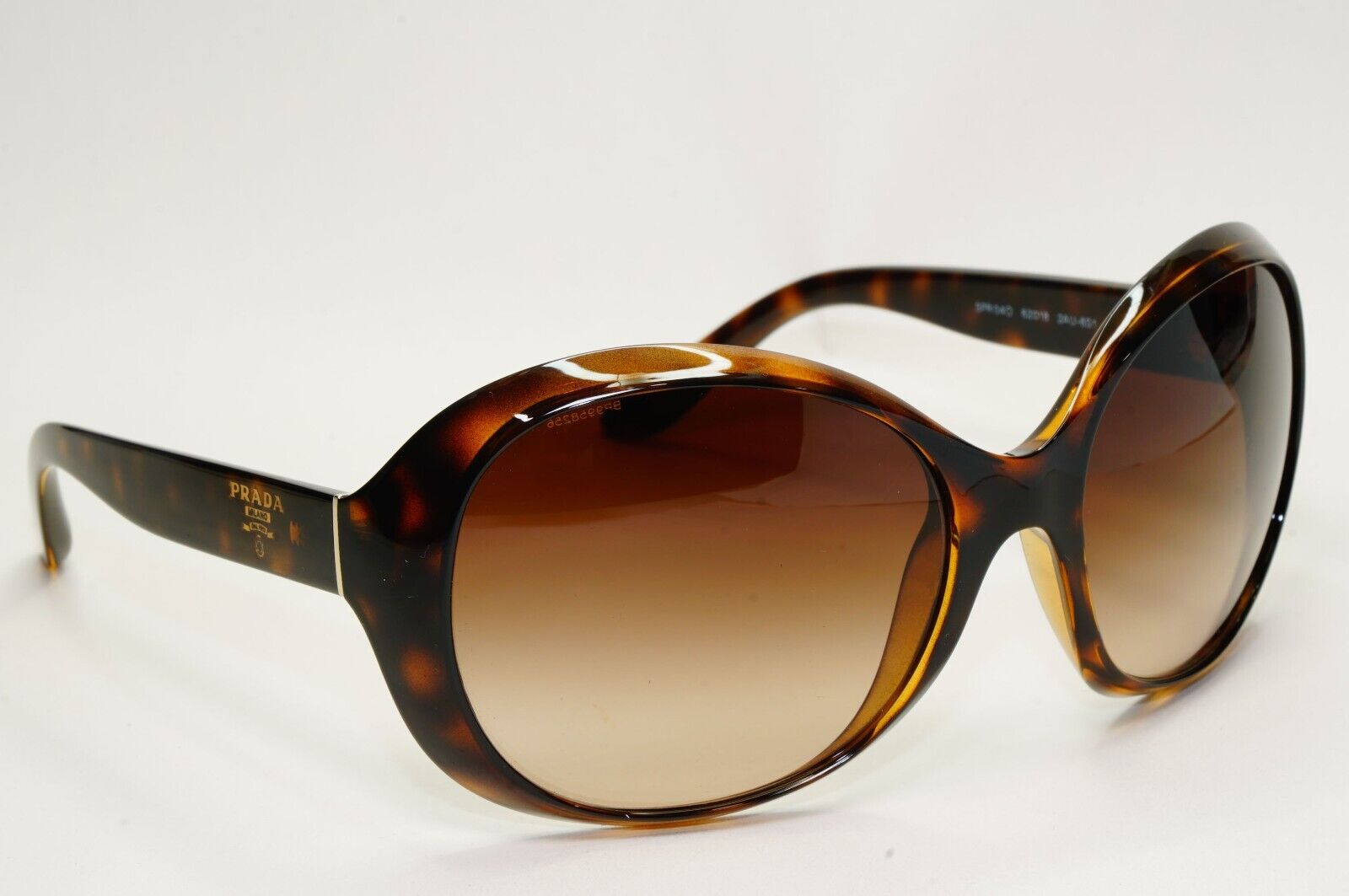 Prada Sunglasses 2012 Brown Tortoise Square Milano PR04OS SPR 04O 2AU-6S1