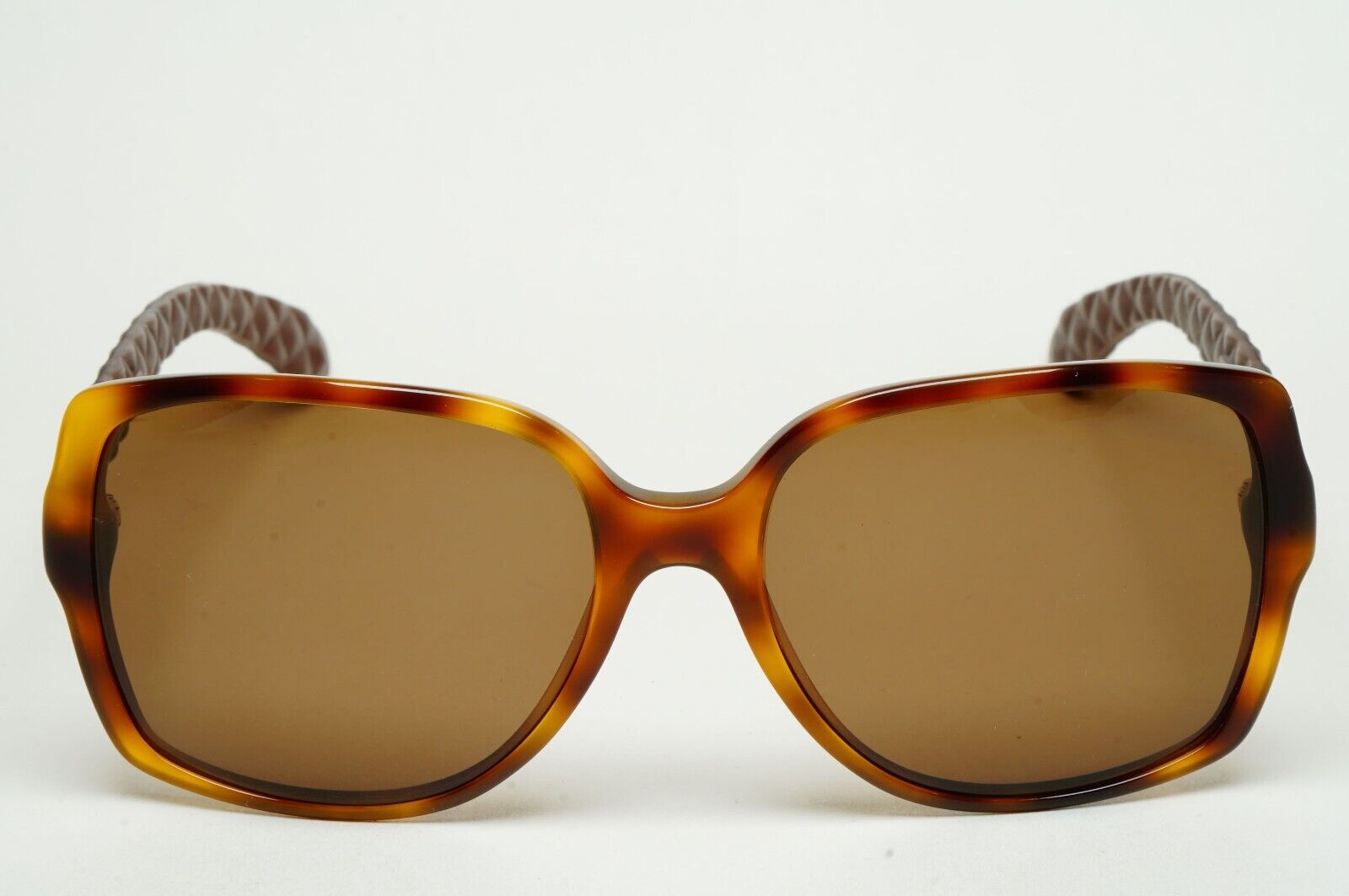 Chanel Sunglasses 2013 Vintage Brown Quilted Gold 5289-Q c.1295/S6 220125
