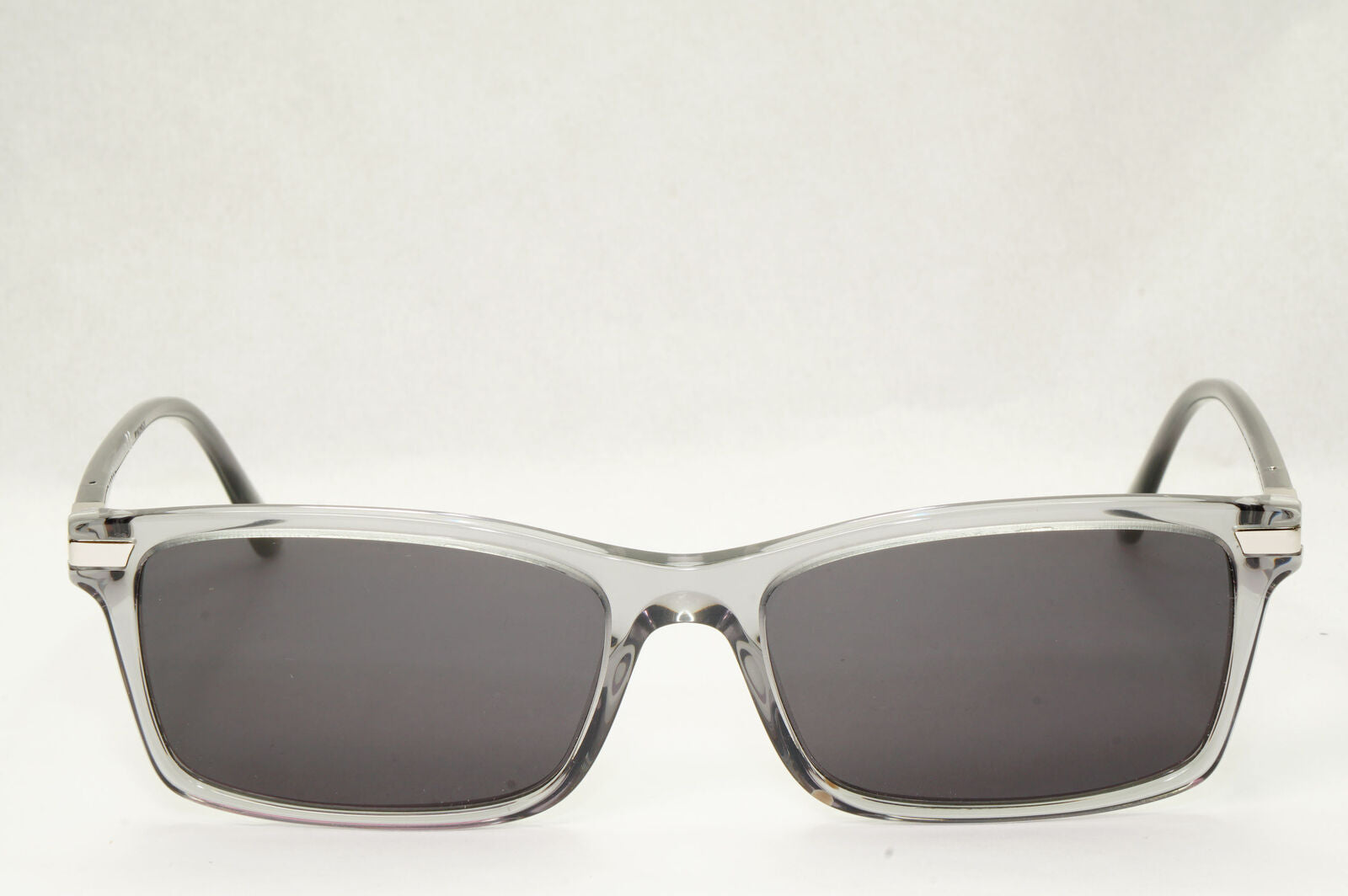 Prada Sunglasses Transparent Grey Crystal Black PR03YV VPR 03Y 08U-1O1 54mm