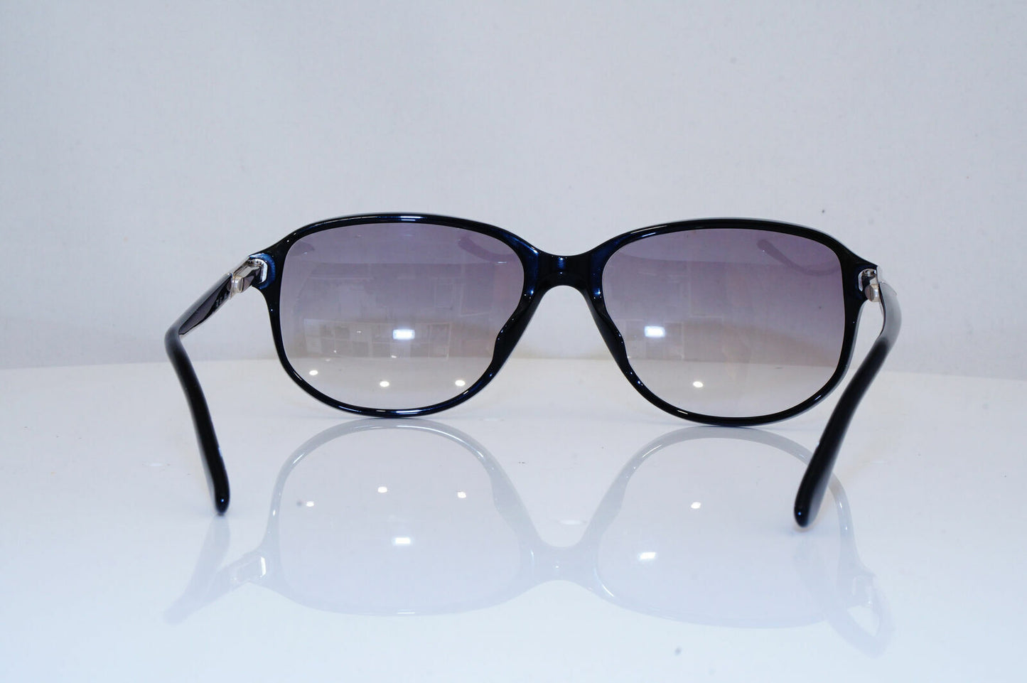 Authentic BVLGARI Mens Womens Diamante Vintage Sunglasses Black 703 501 26211