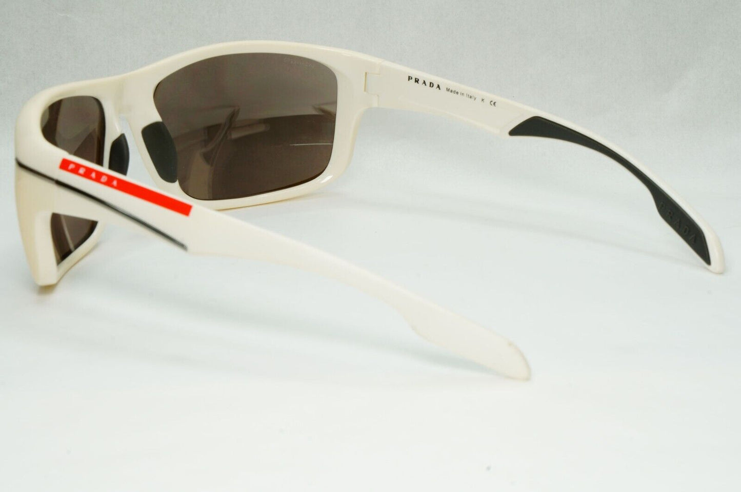 Prada Sunglasses 2012 White Grey Mirrored Silver PS01NS SPS 01N NAV-1C0