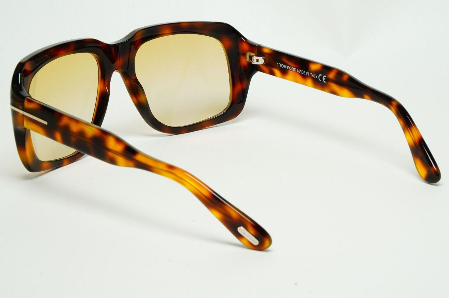 Tom Ford Sunglasses Bailey-02 Brown Tortoiseshell Yellow FT0885 TF 885 53F