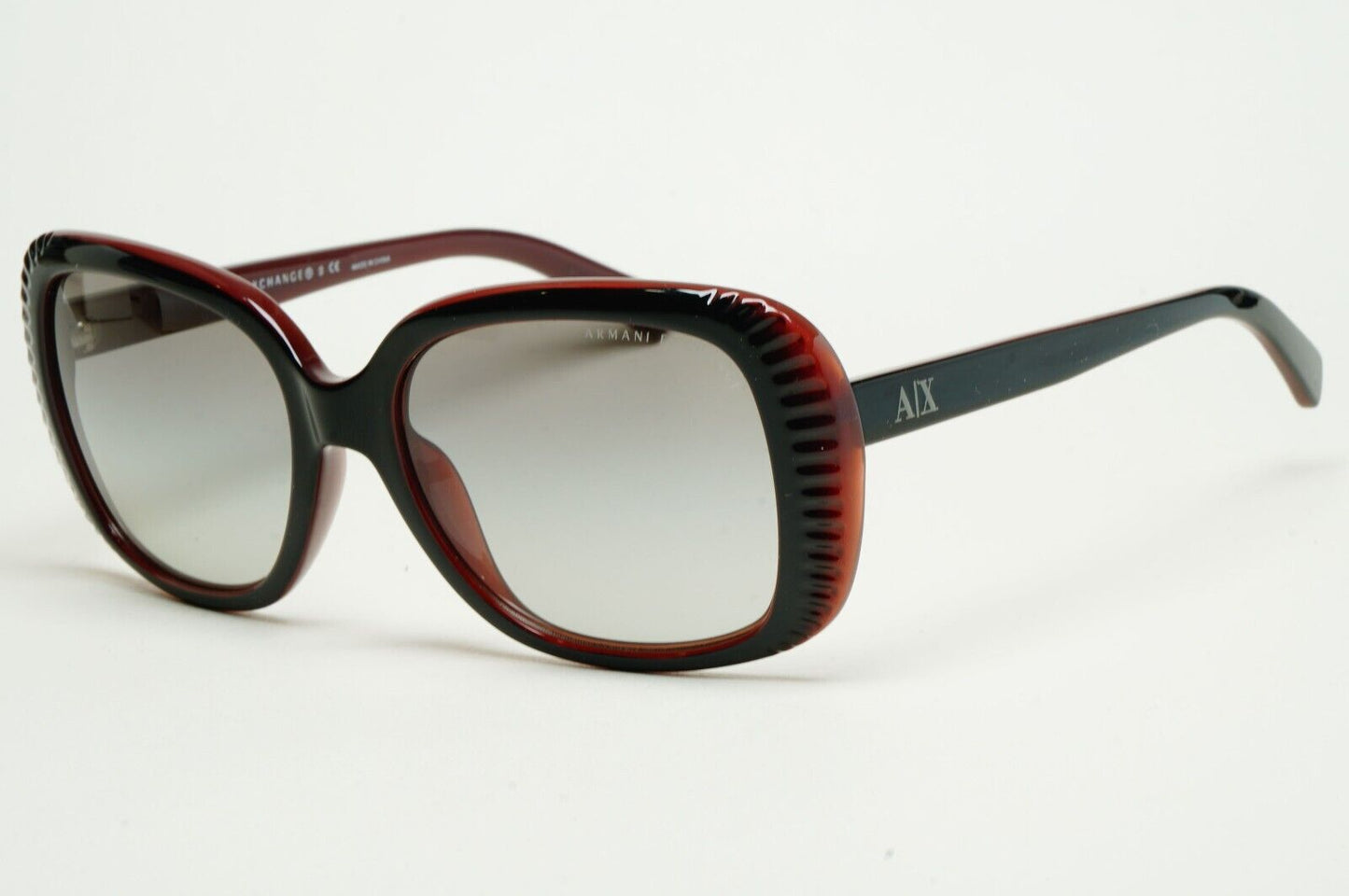 Armani Exchange Sunglasses 2015 Black Grey Square AX 4014 8059/11 221124