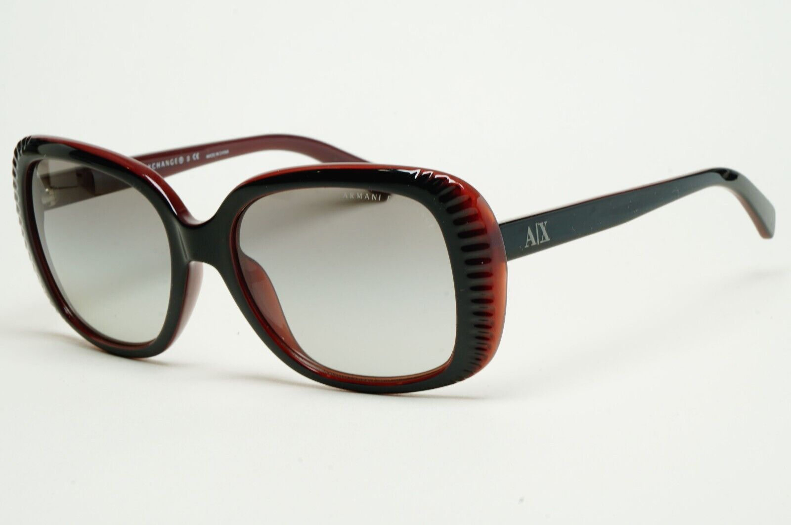 Armani Exchange Sunglasses 2015 Black Grey Square AX 4014 8059/11 221124
