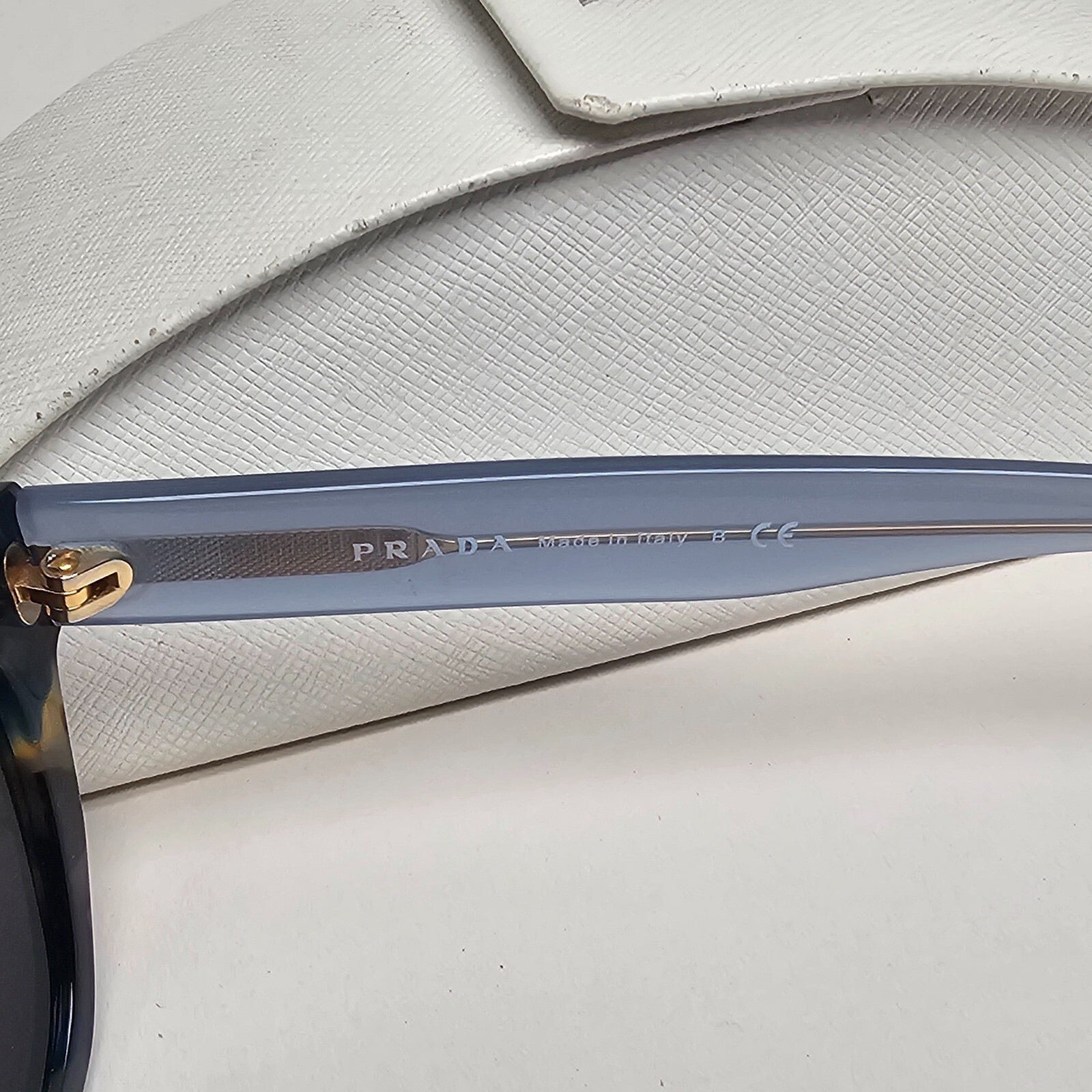 Prada Sunglasses 2014 Fantasy Marble Black Blue PR12SS SPR 12S UE1-4S2 140325
