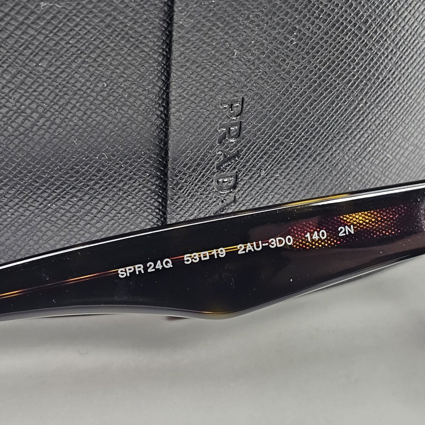 Prada Sunglasses 2015 Vintage Triangle Logo Square PR24QS SPR 24Q 2AU-3D0 130224