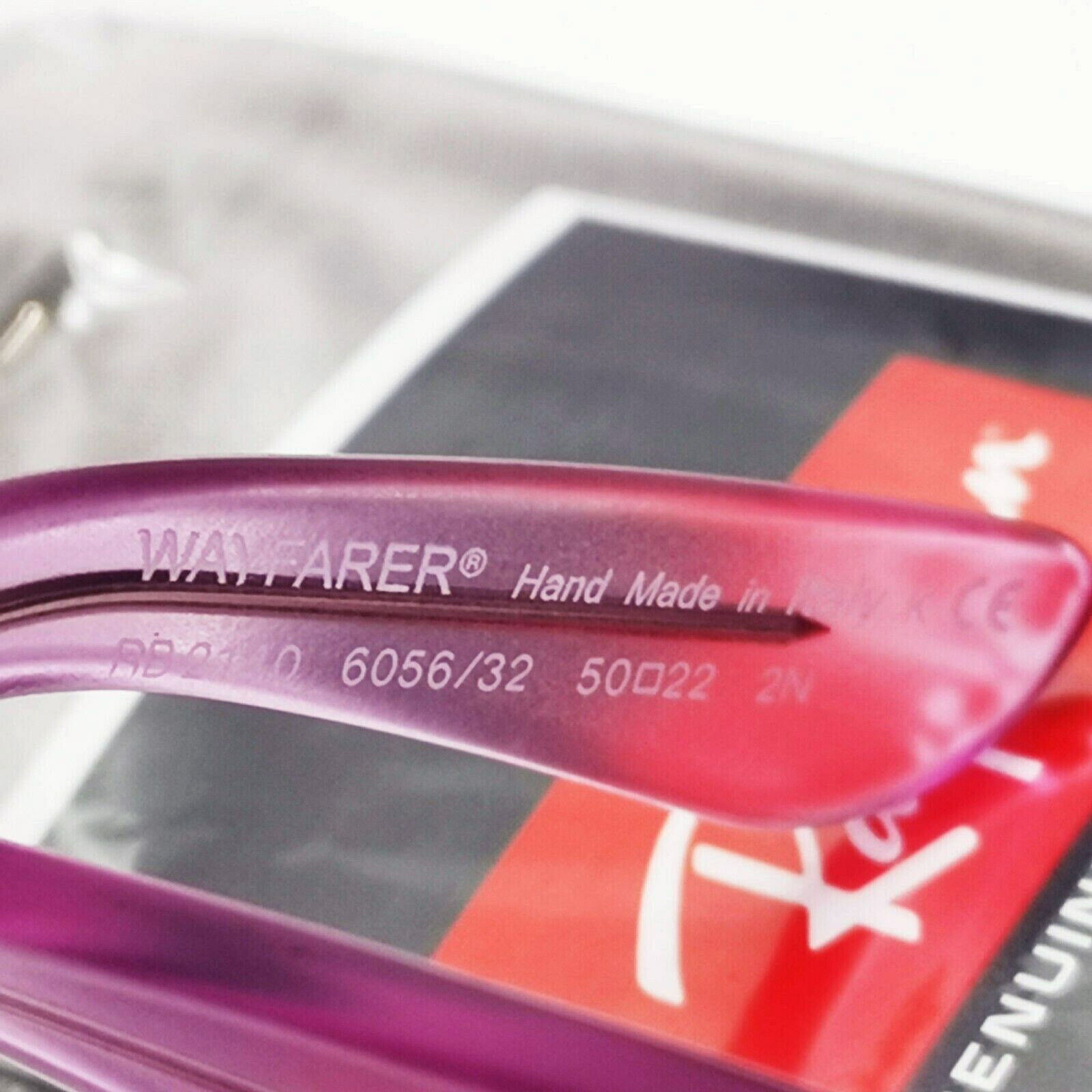 Ray-Ban Sunglasses Wayfarer Special Ice Pop Strawberry Lilac RB 2140 6056/32