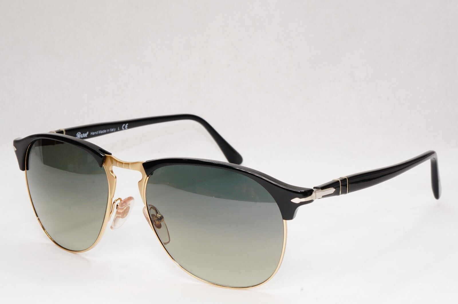 Persol Sunglasses 2015 Black Grey Gradient Pilot Vintage 8649-S 95/71 56mm