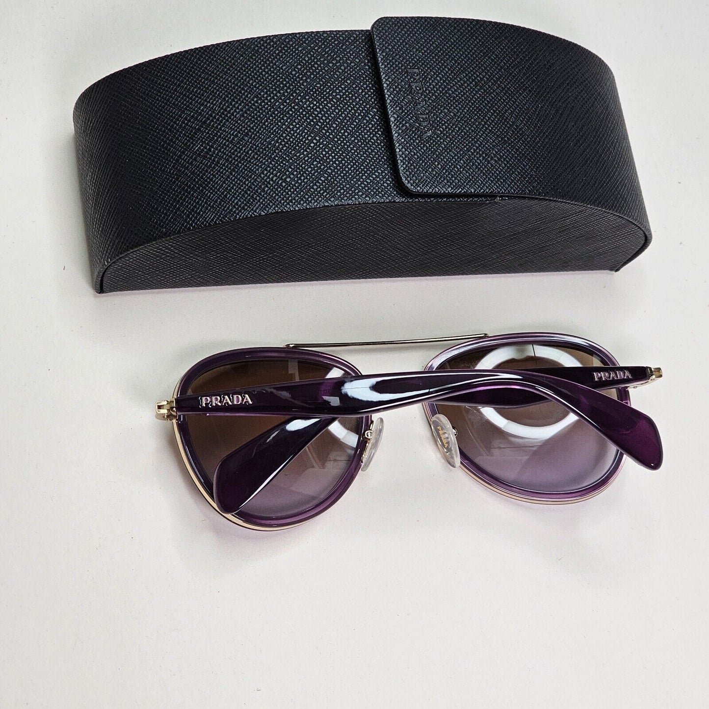 Prada Sunglasses 2012 Vintage Gold Purple Unisex PR51PS SPR 51P ZVN-6P1 050824