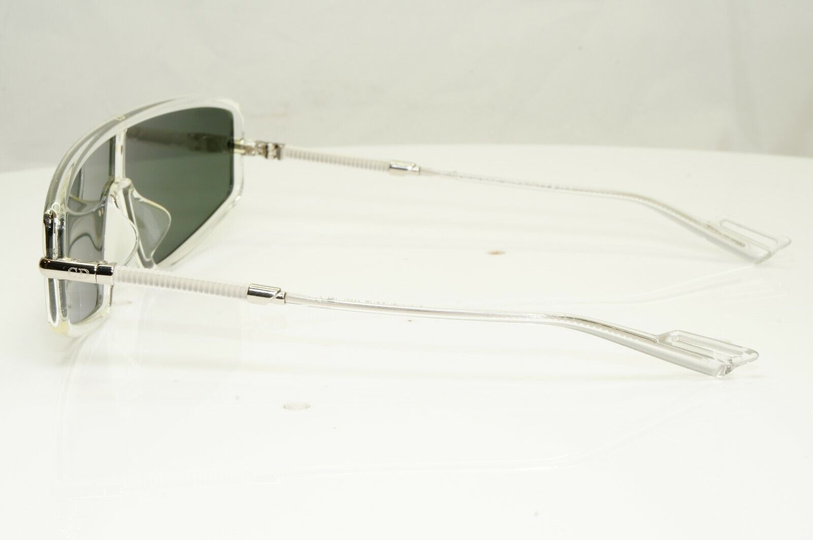 Dior Silver Visor Mask Homme Mens Sunglasses Mirror Visor Shield Mercure 9000T