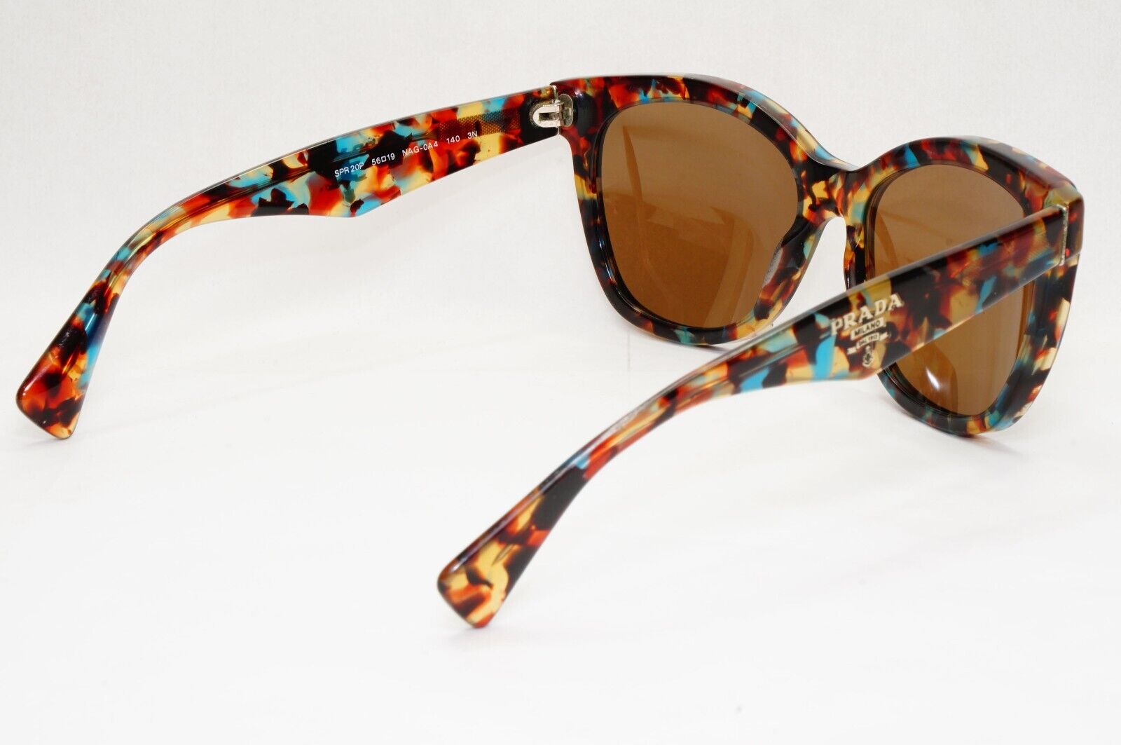Prada Sunglasses 2012 Brown Fantasy Marble Square PR20PS SPR 20P NAG-0A4 051223