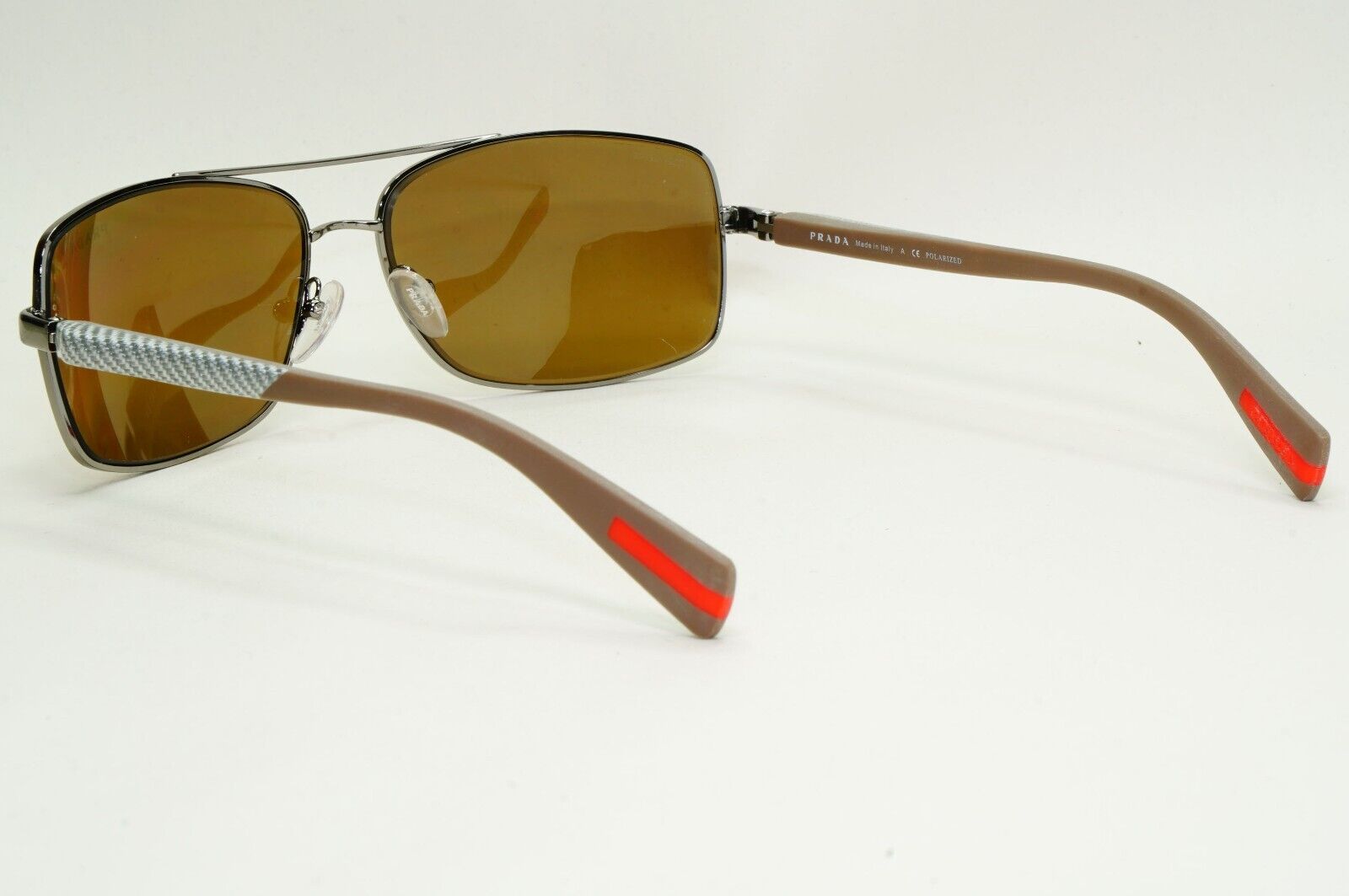 Prada Sunglasses 2013 Polarised Carbon Fibre Brown PS50OS SPS 50O 5AV-5Y1 260724