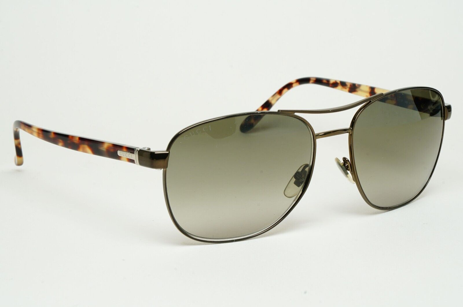 Gucci Sunglasses 2011 Vintage Pilot Brown Grey Unisex GG 2220/S W04HA 060125