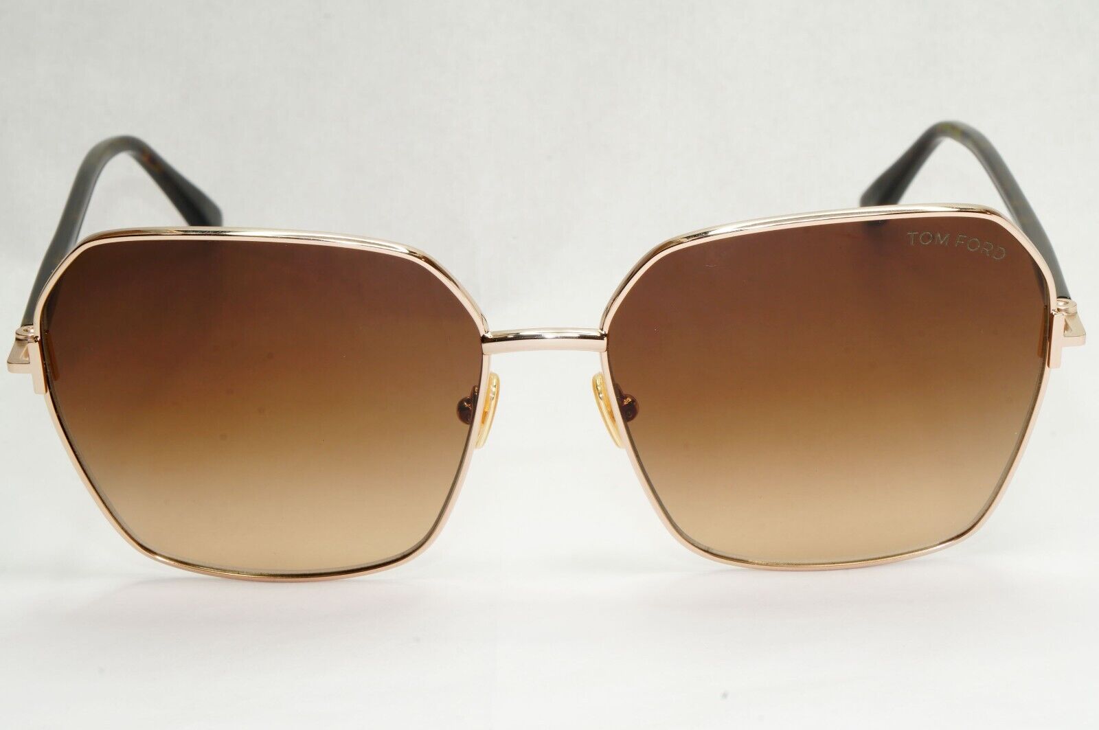 Tom Ford Sunglasses Claudia-02 Gold Brown Gradient Metal FT0839 TF 839 52F [N]