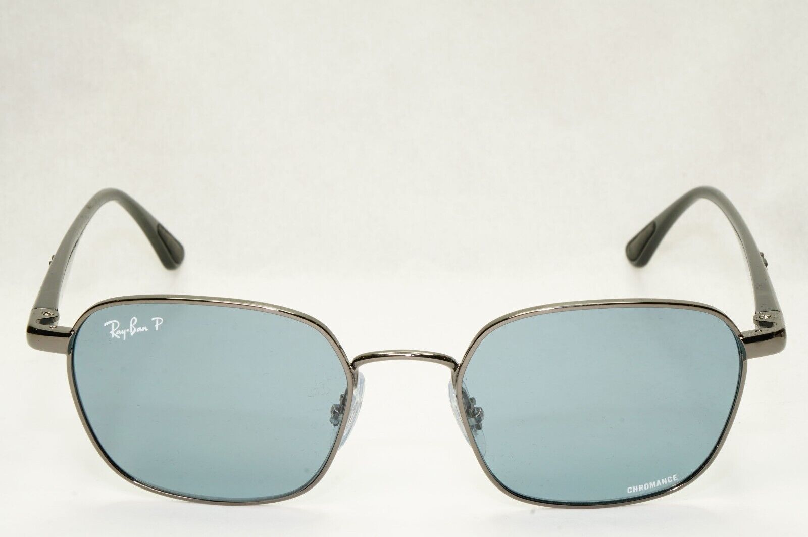 Ray-Ban Sunglasses Polarized Chromance Gunmetal Grey Blue RB 3664-CH 004/BA 50mm